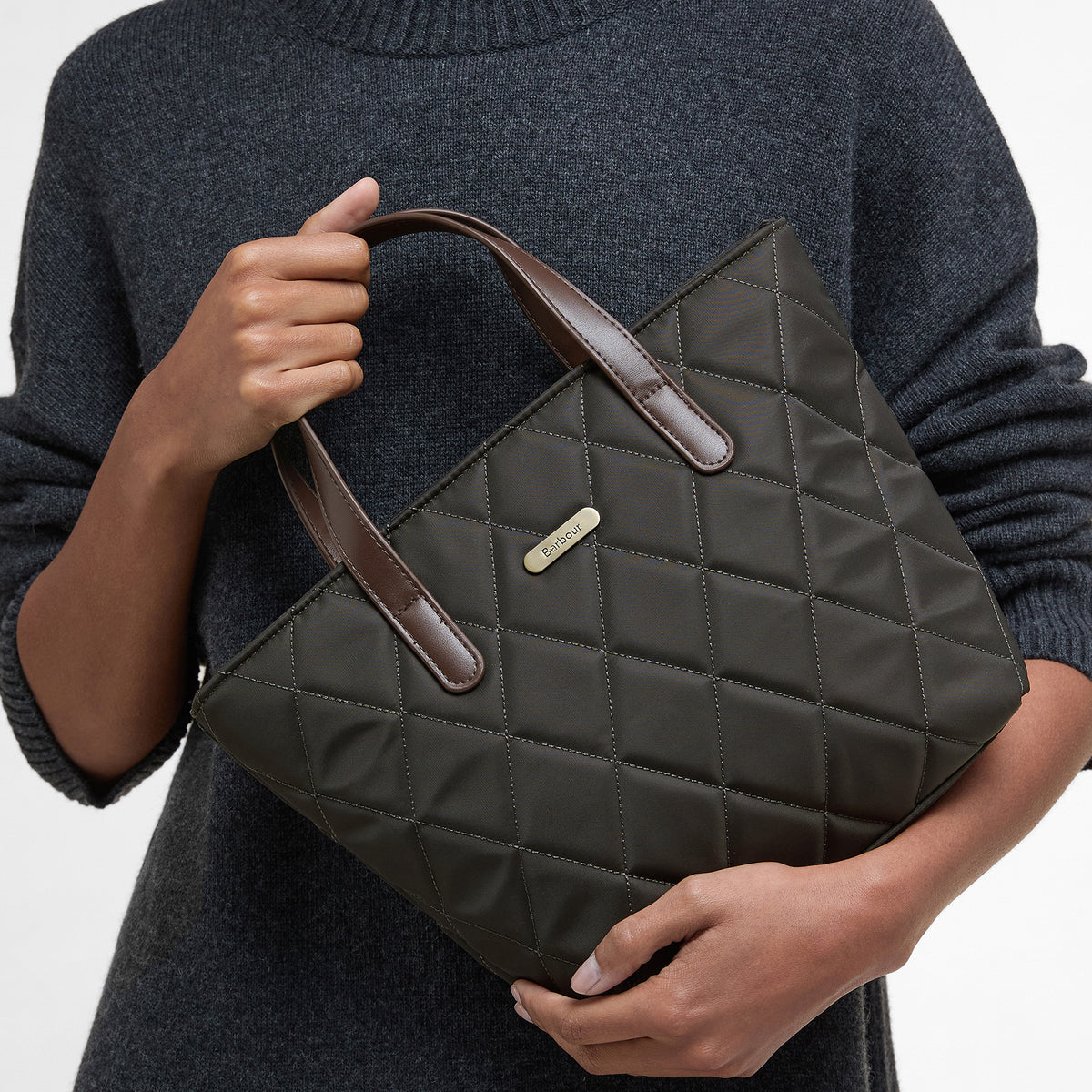 Mini Quilted Tote Bag