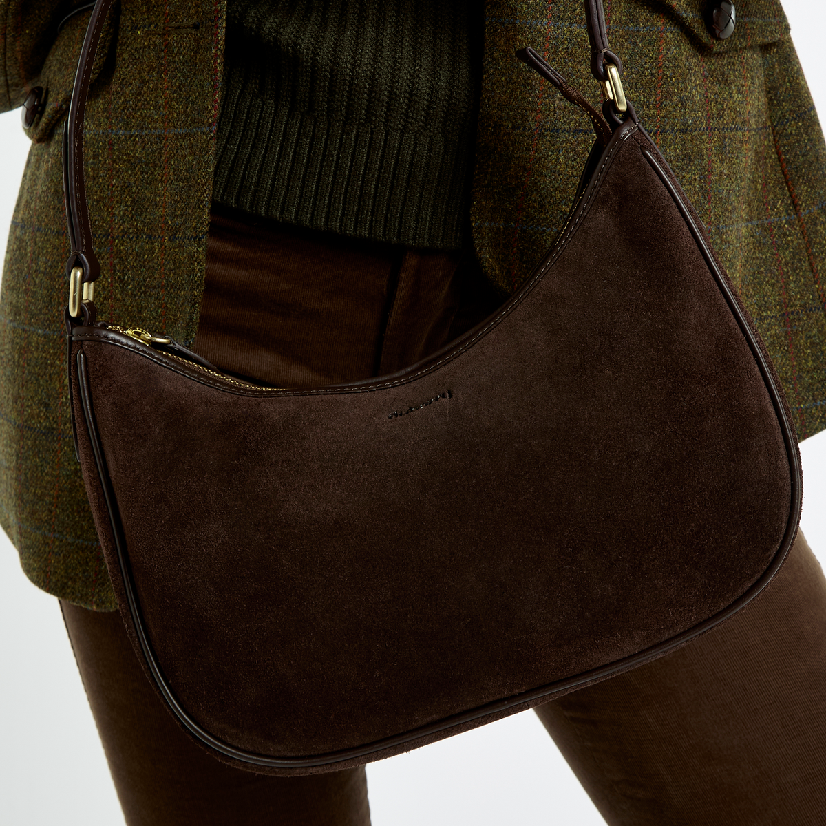 Cushendall Suede And Leather Handbag