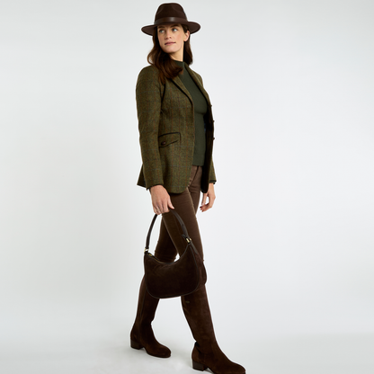 Cushendall Suede And Leather Handbag