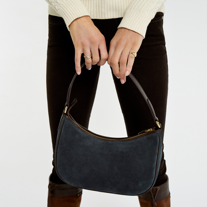 Cushendall Suede And Leather Handbag