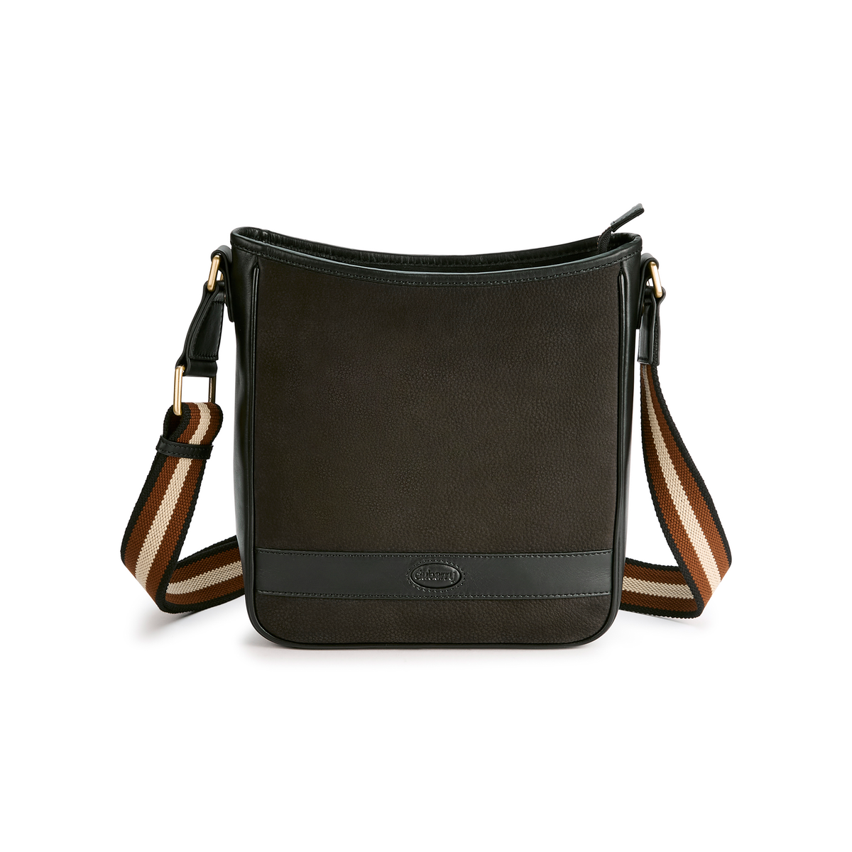 Tullyfern Suede And Leather Handbag
