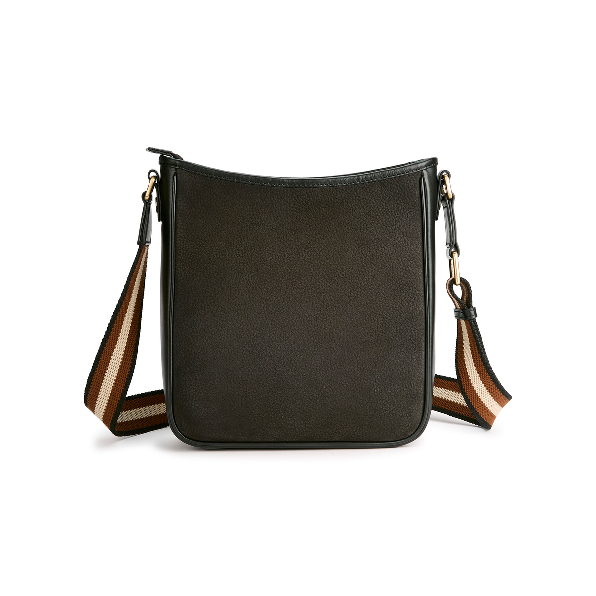Tullyfern Suede And Leather Handbag