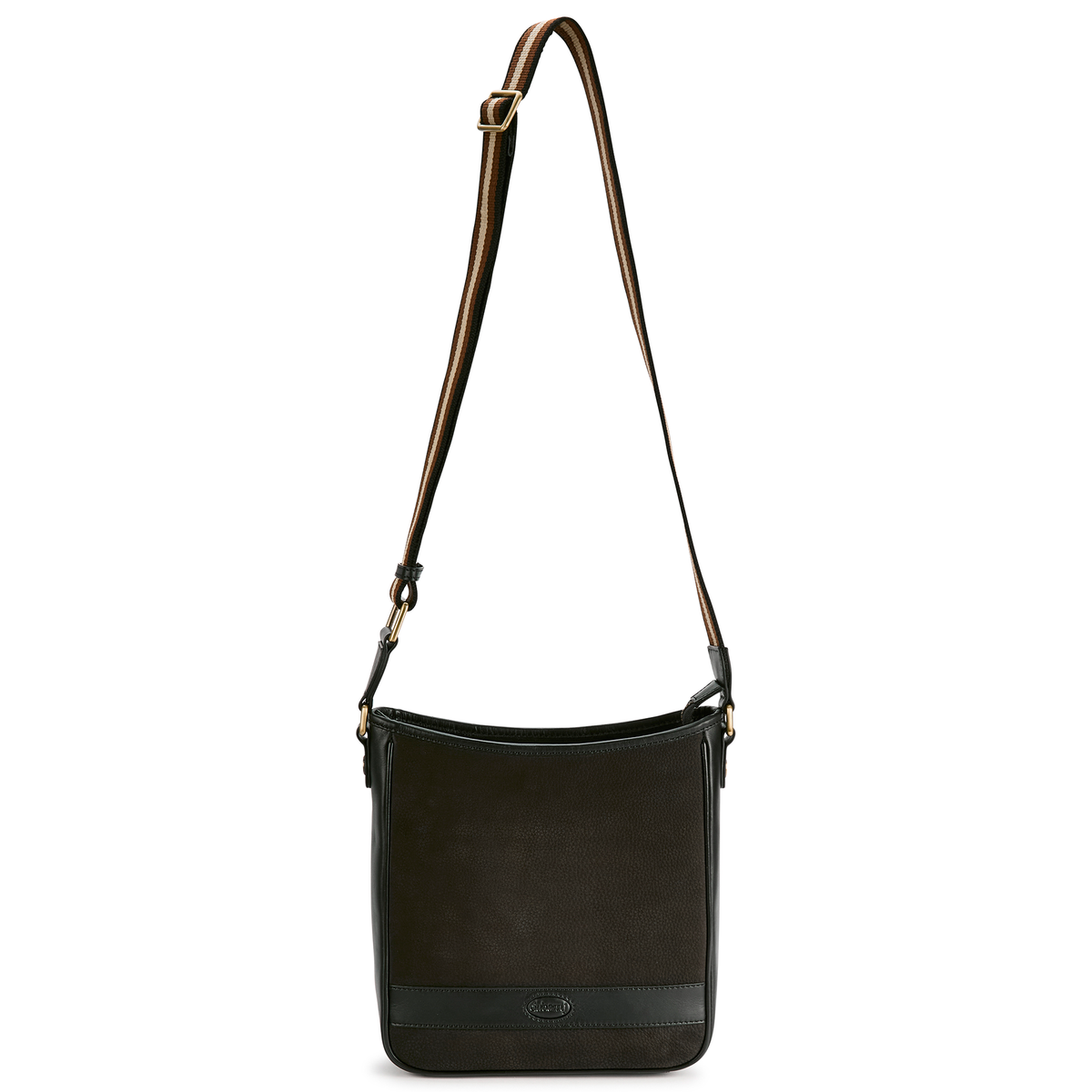 Tullyfern Suede And Leather Handbag