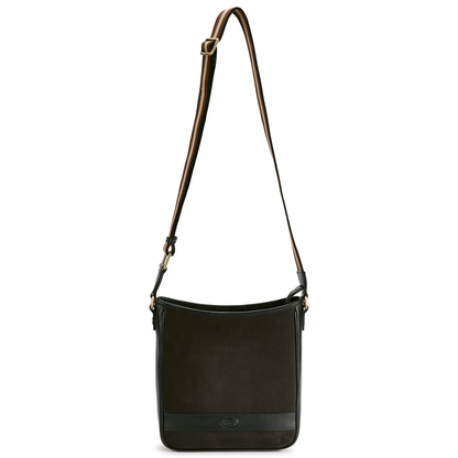 Tullyfern Suede And Leather Handbag