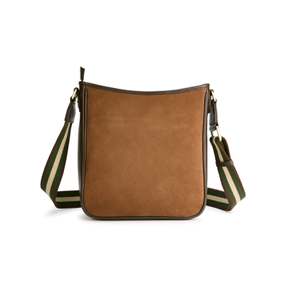 Tullyfern Suede And Leather Handbag