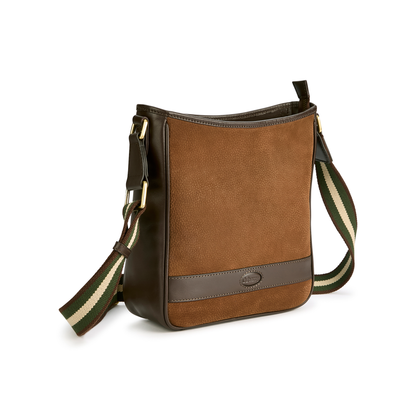 Tullyfern Suede And Leather Handbag