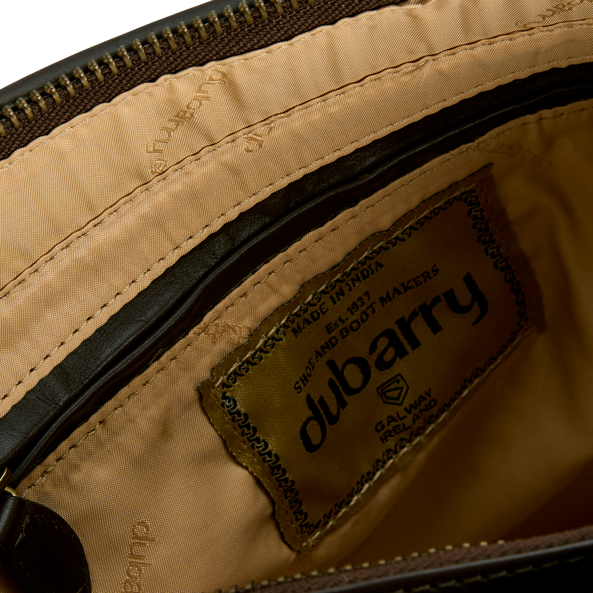 Tullyfern Suede And Leather Handbag