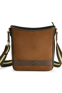 Tullyfern Suede And Leather Handbag