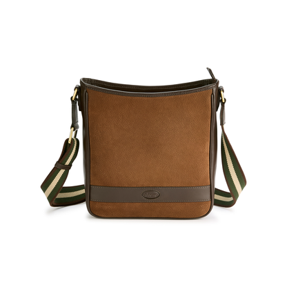 Tullyfern Suede And Leather Handbag