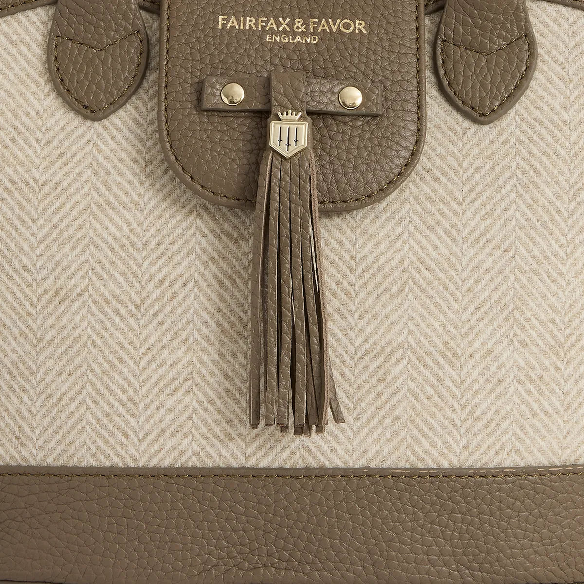Mini Windsor Tote Herringbone Bag