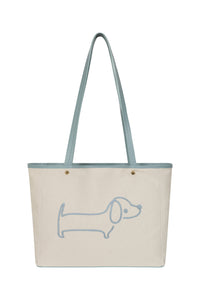Sausage Dog Embroidered Bag