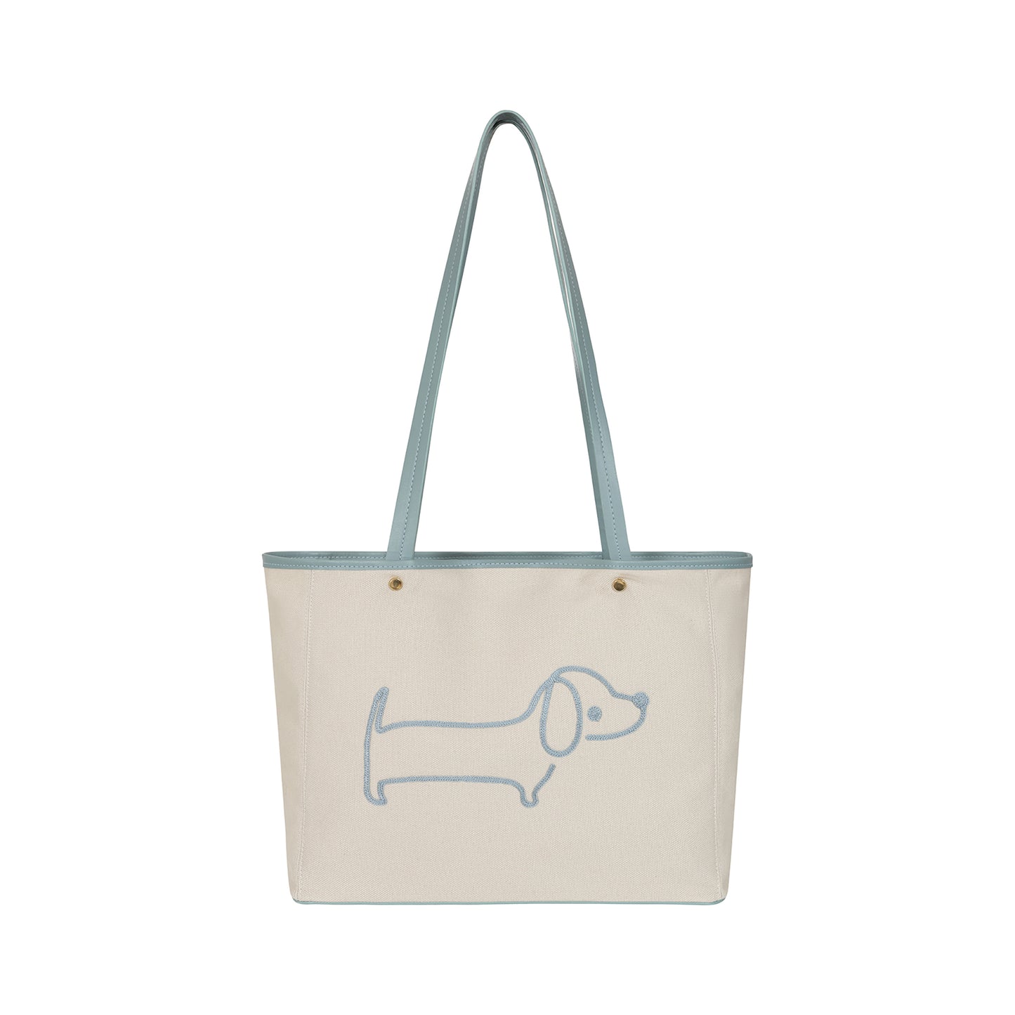 Sausage Dog Embroidered Bag