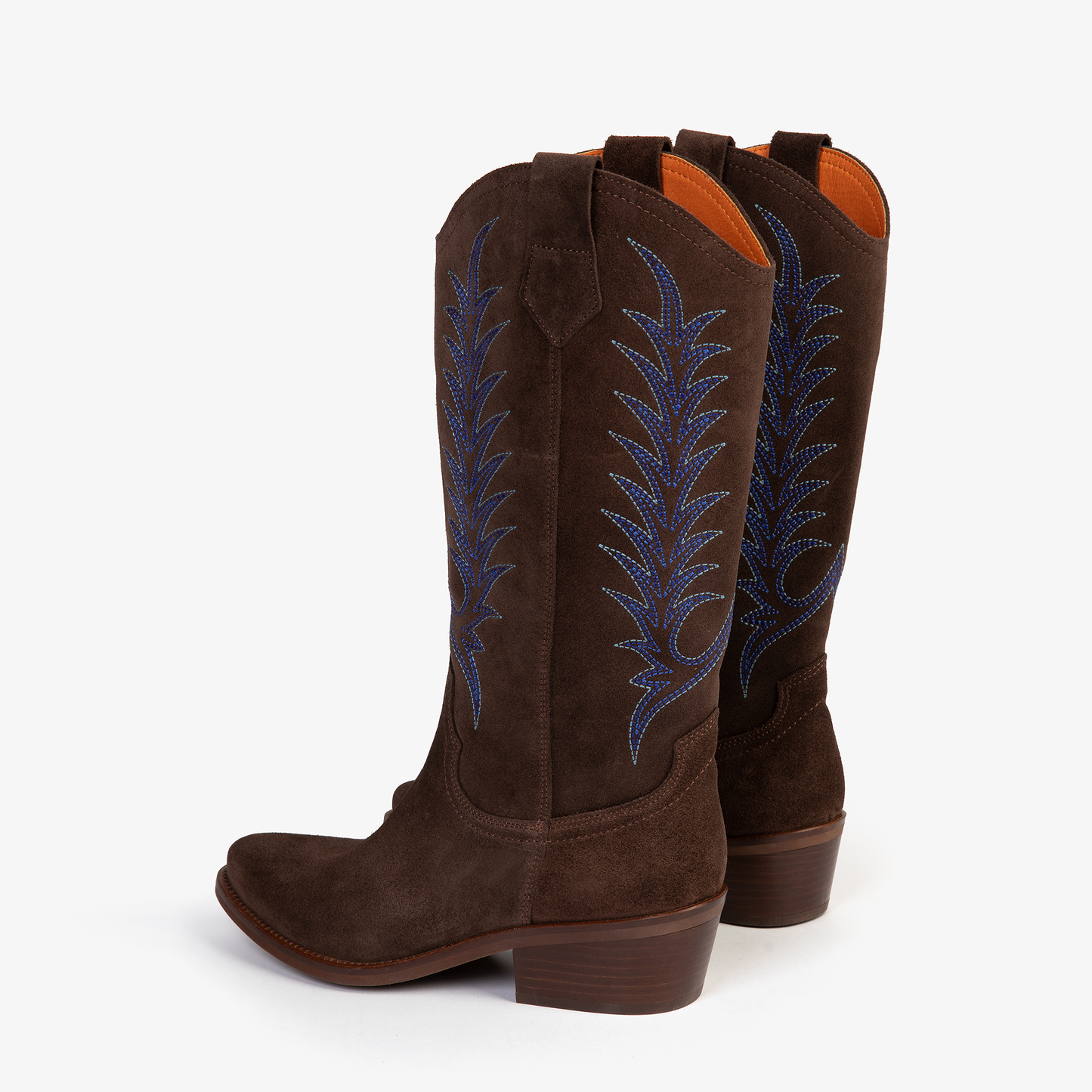 Goldie Suede Embroidered Boot