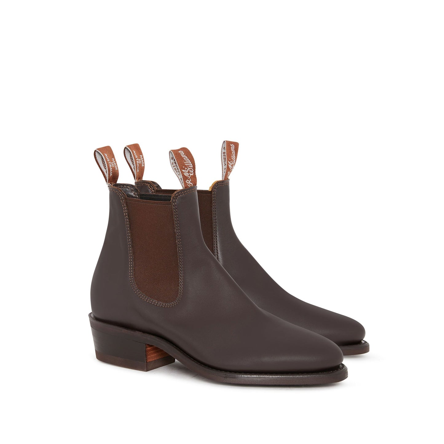 Lady Yearling Leather Rubber Sole Boot