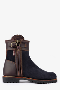 Inclement Cropped Tassel Boot