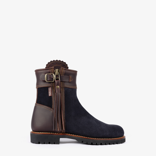 Inclement Cropped Tassel Boot