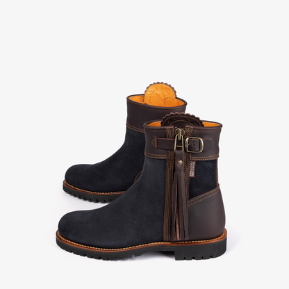 Inclement Cropped Tassel Boot
