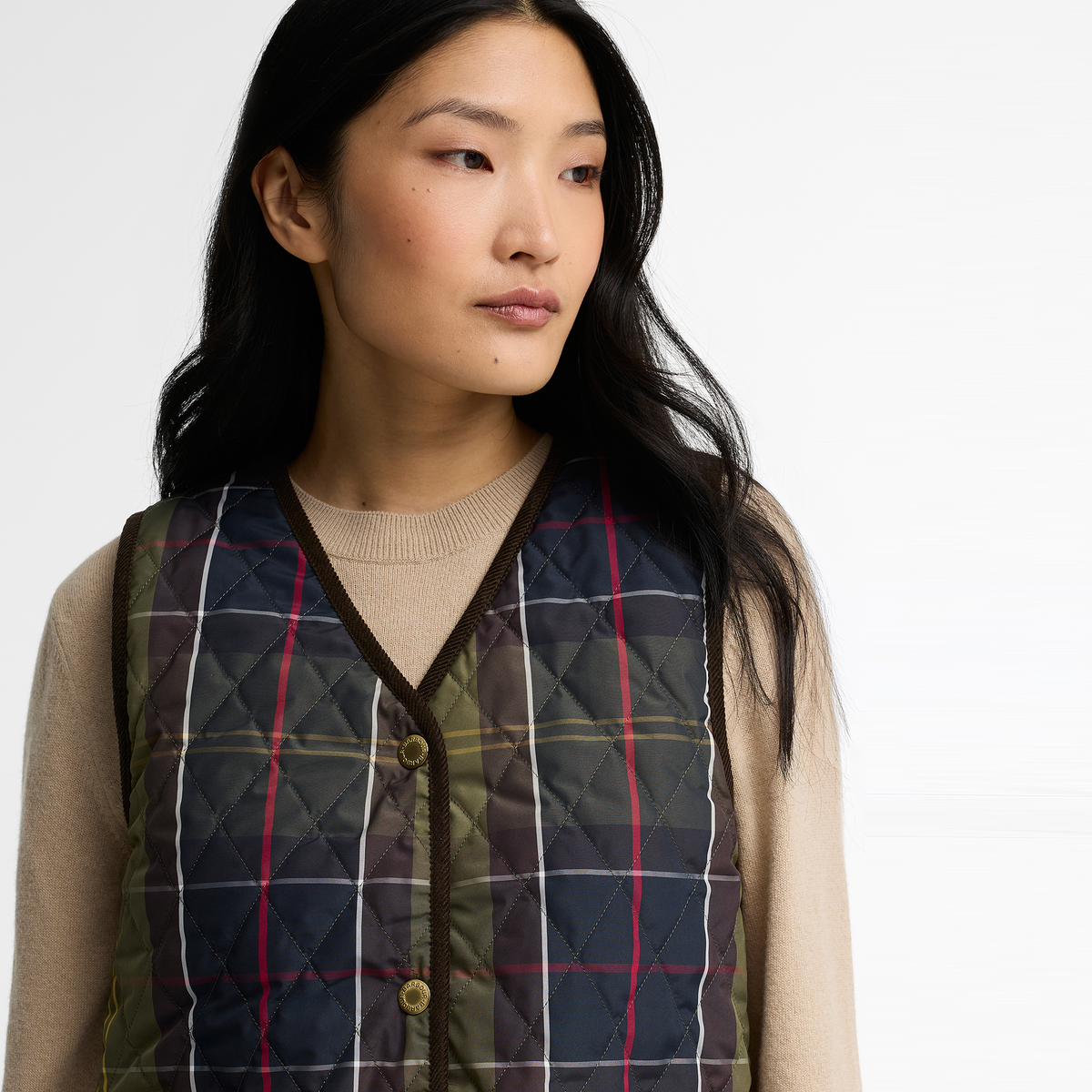 Reimagined Icons Reversible Tartan Quilted Liner
