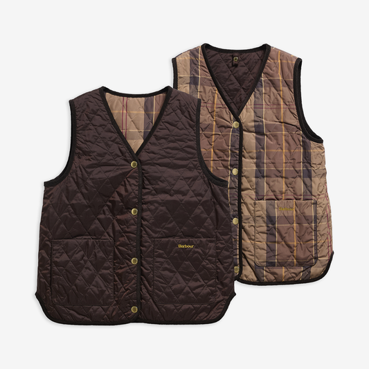 Reimagined Icons Reversible Tartan Quilted Liner