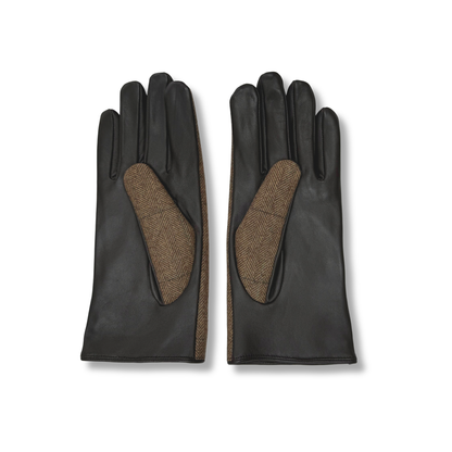 Tweedie Leather Gloves