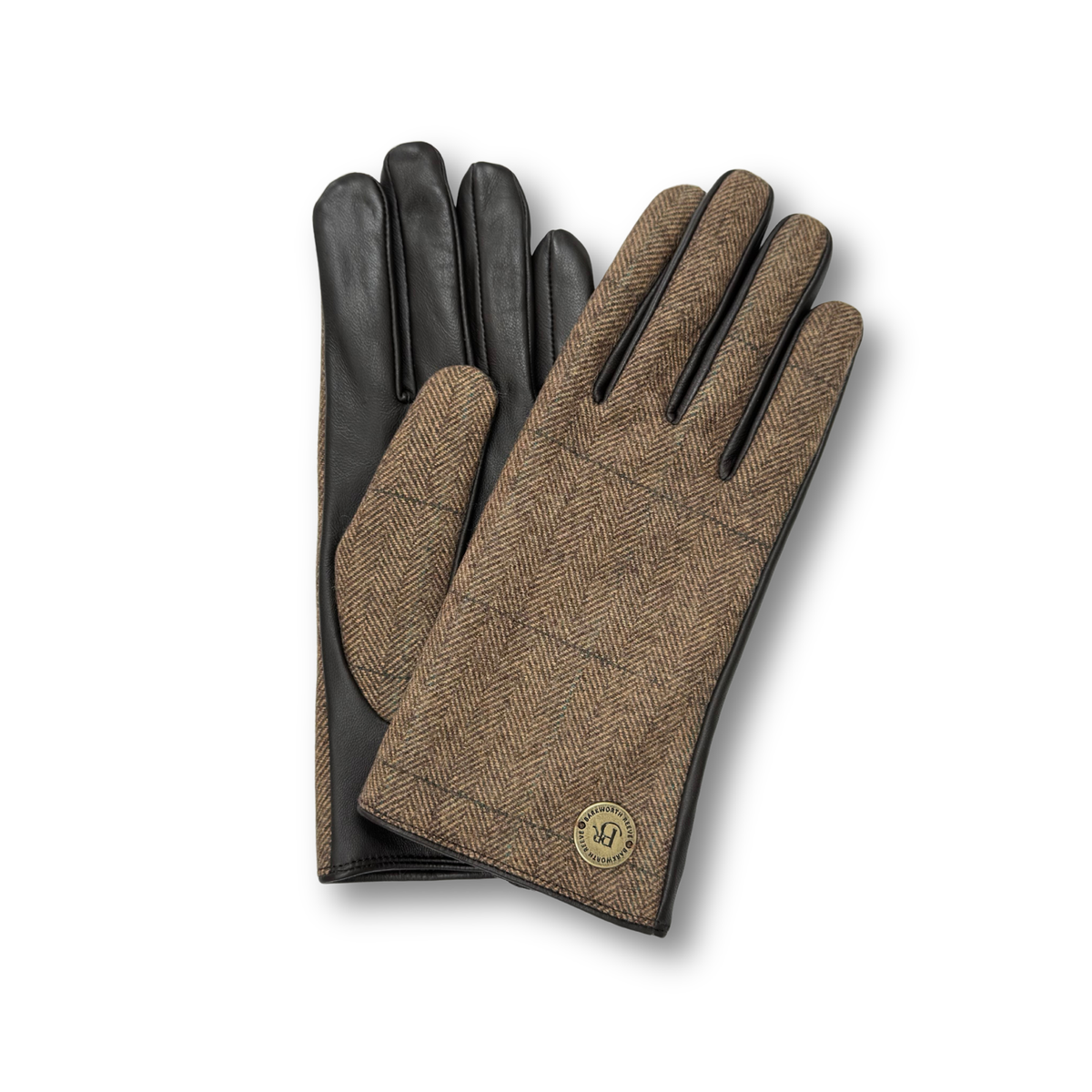 Tweedie Leather Gloves