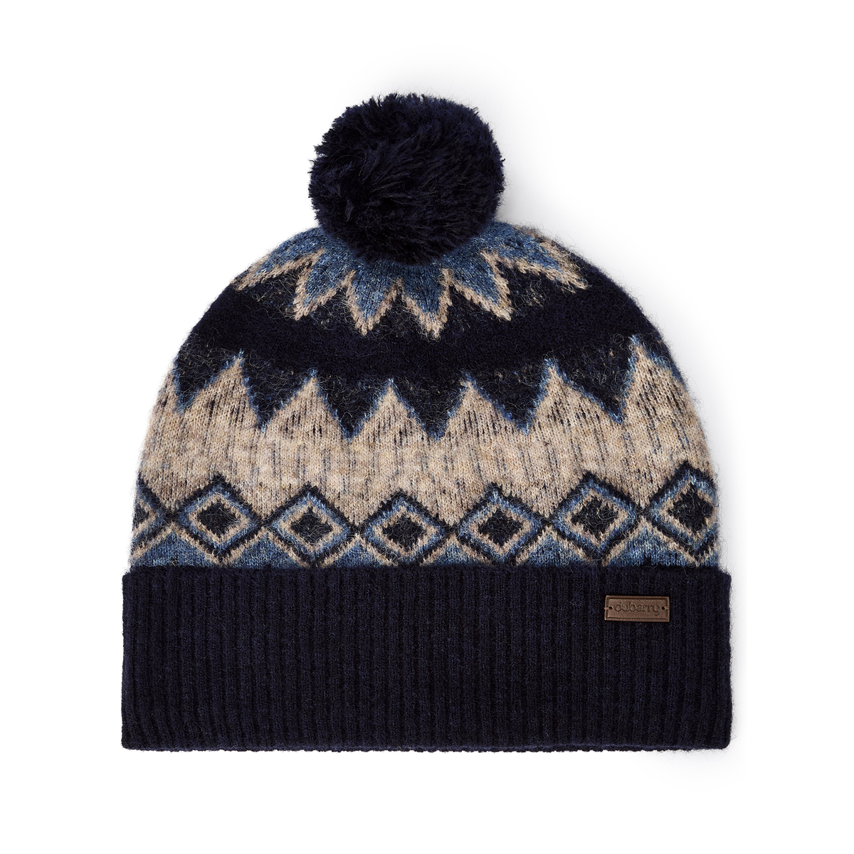 Coolroe Fairisle Knitted Bobble Hat
