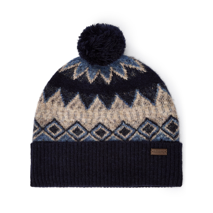 Coolroe Fairisle Knitted Bobble Hat