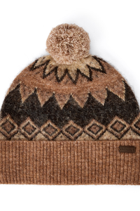 Coolroe Fairisle Knitted Bobble Hat