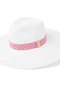 Pebmarsh Aztec Ribbon Fedora 