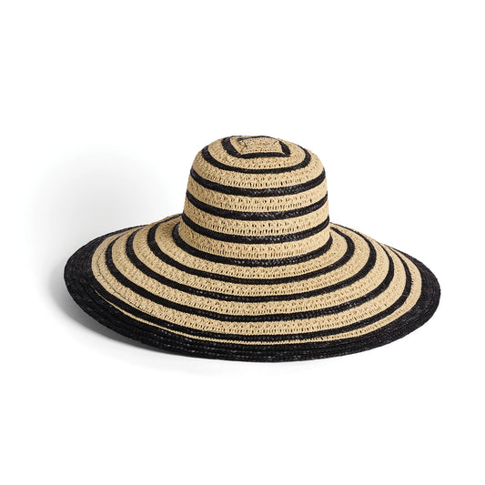 Rousham Stripe Straw Hat