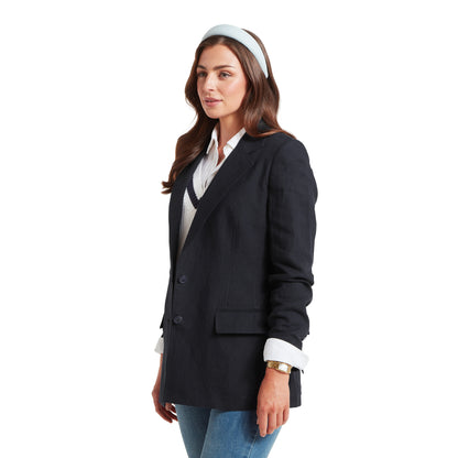 Henley Linen Blazer