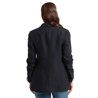 Henley Linen Blazer