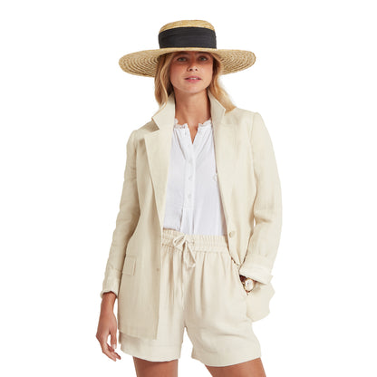 Henley Linen Blazer