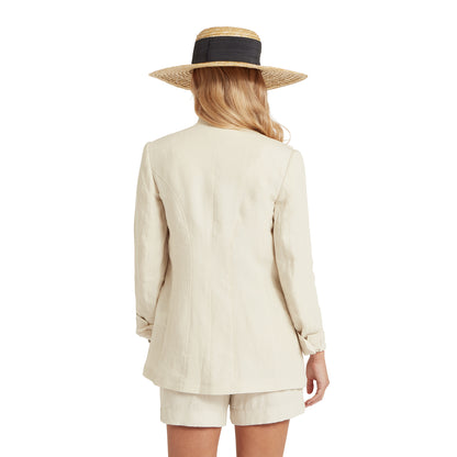 Henley Linen Blazer