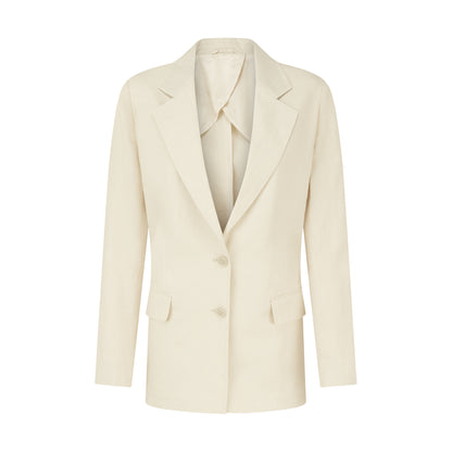 Henley Linen Blazer