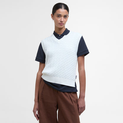 Hartland Sleeveless Knitted Jumper