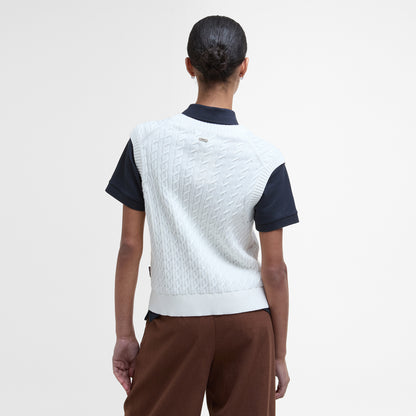 Hartland Sleeveless Knitted Jumper