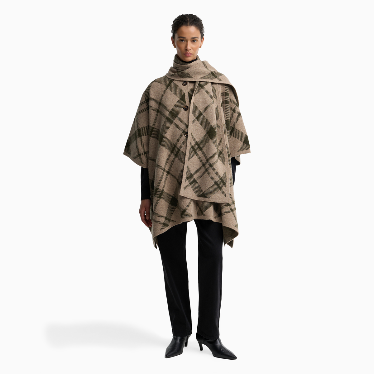 Vienna Knitted Cape