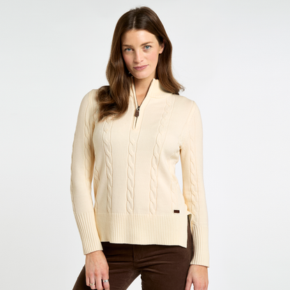 Burtonpoint Cable Zip Neck 