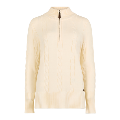 Burtonpoint Cable Zip Neck 