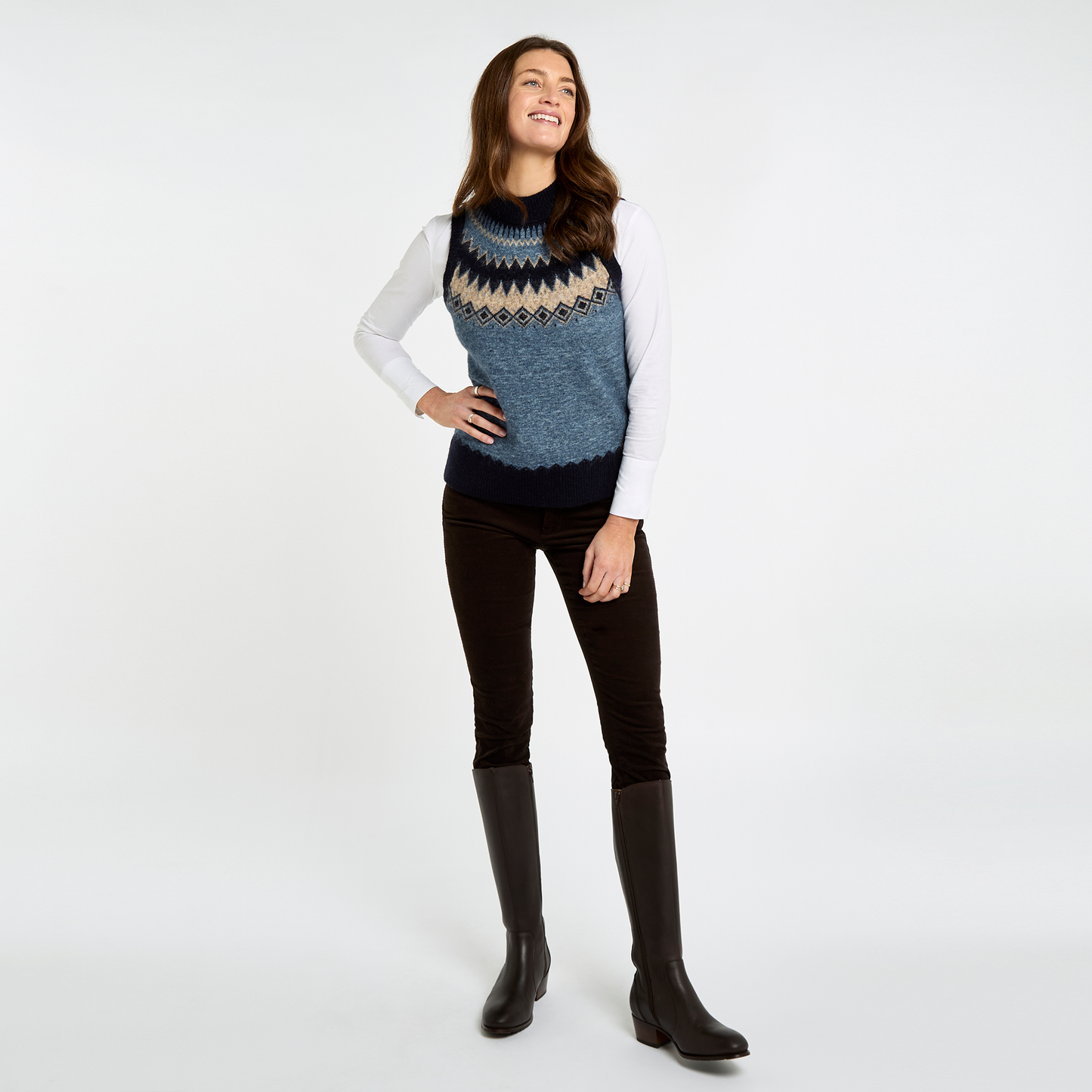 Doyle Fair Isle Slipover