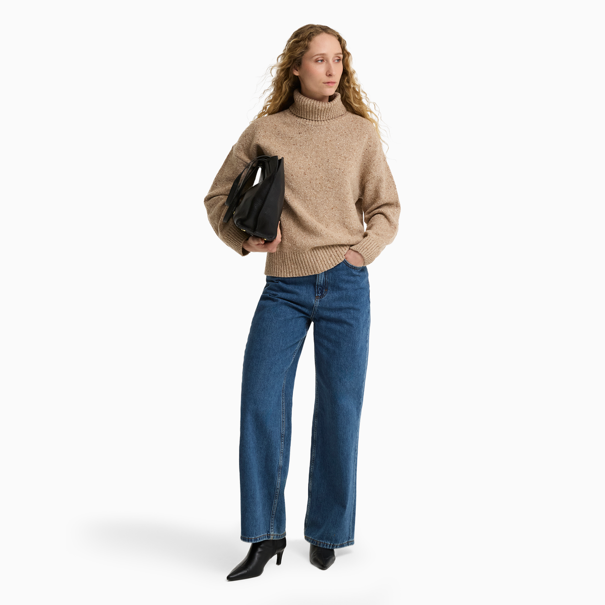 Stanford Fleck Knitted Jumper