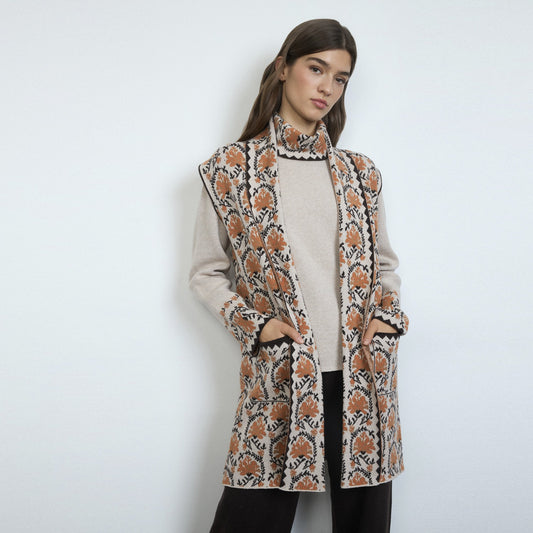 Palazzo Knitted Pattern Cardigan