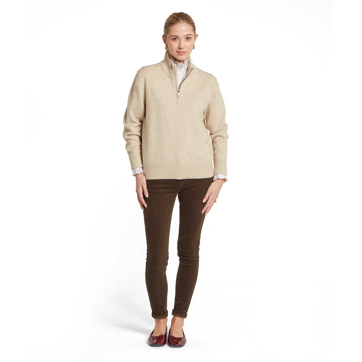 Thoralby Quarter Zip Jumper