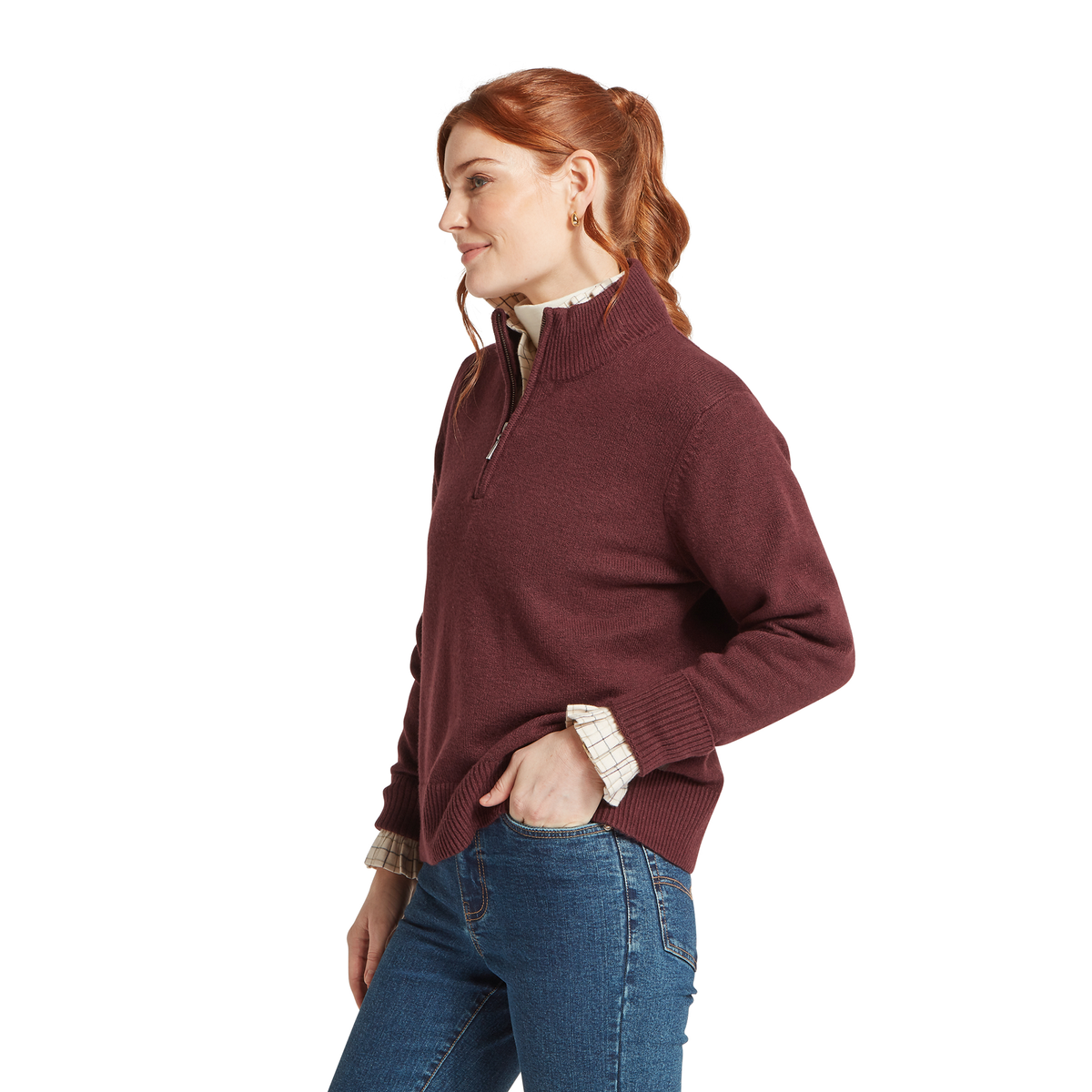 Thoralby Quarter Zip Jumper