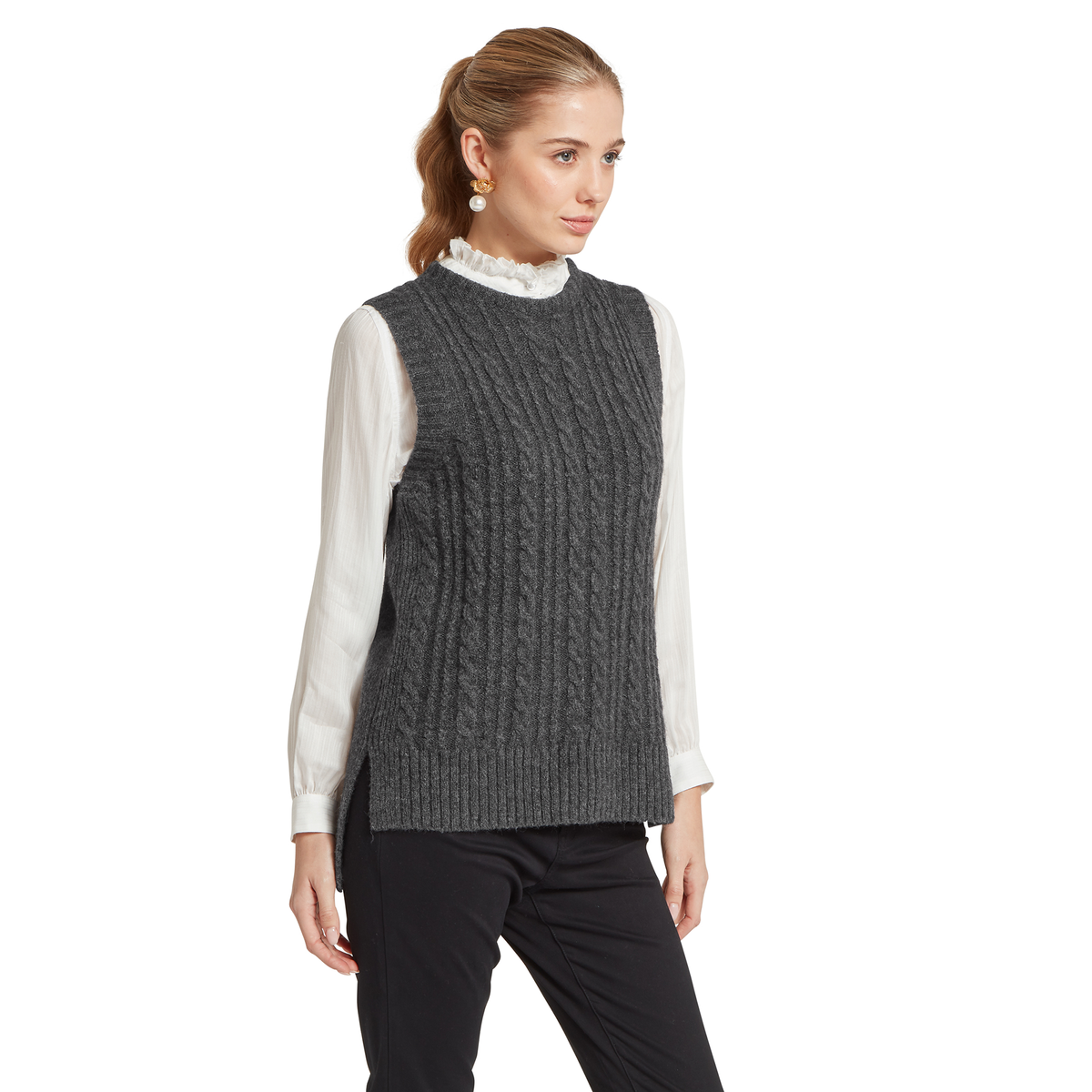 Evie Sleeveless Jumper