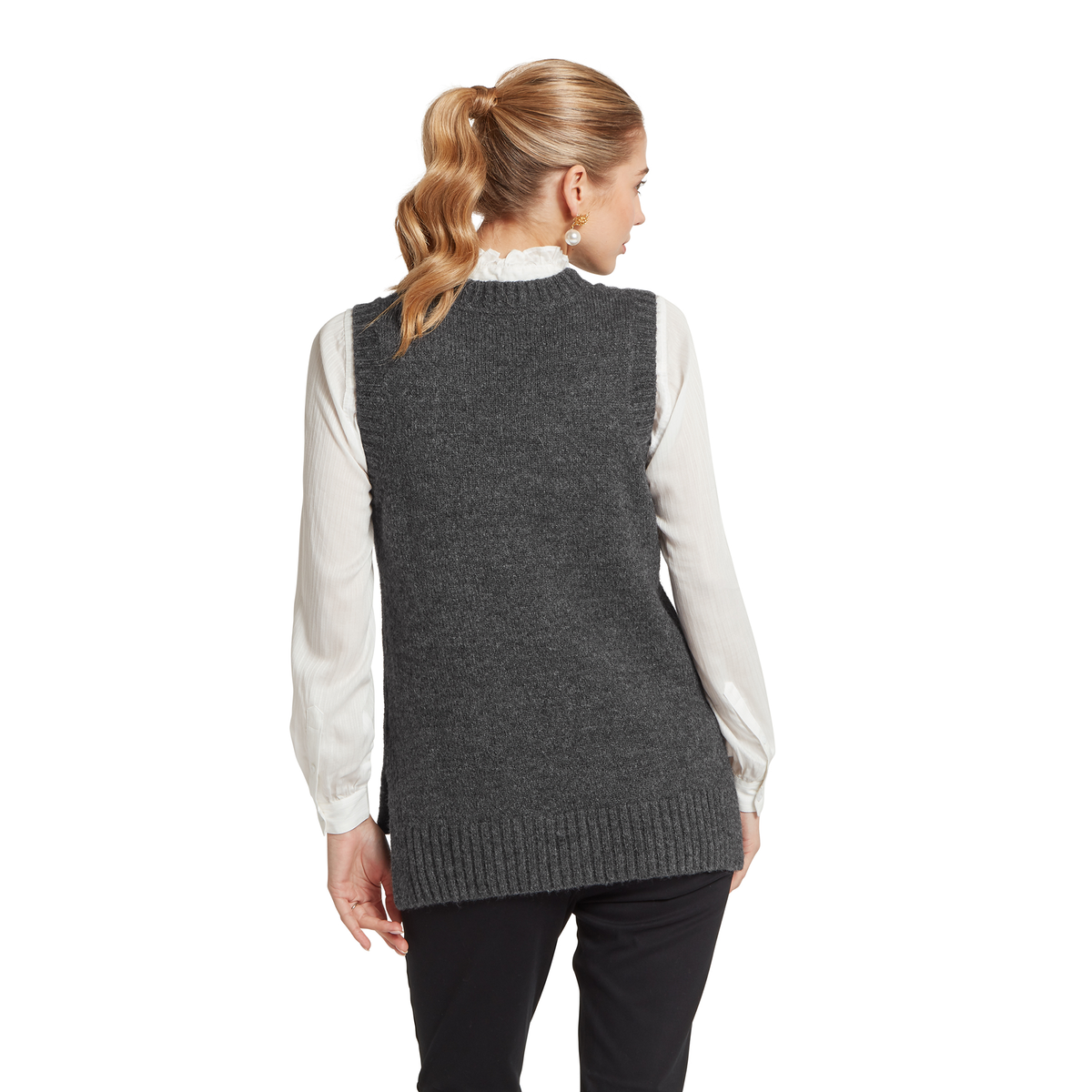 Evie Sleeveless Jumper