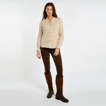 Cornflower Tattersall Check Shirt