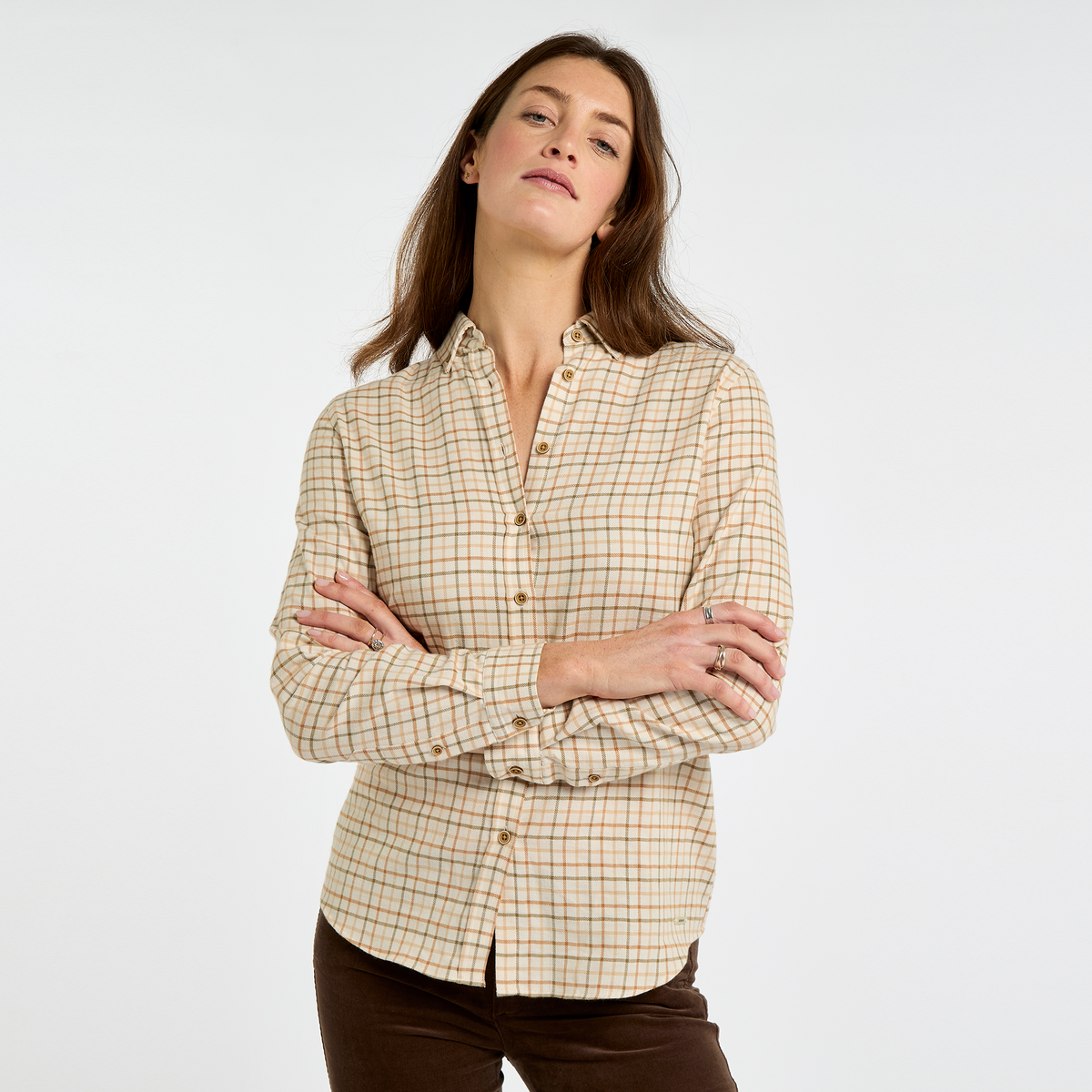 Cornflower Tattersall Check Shirt