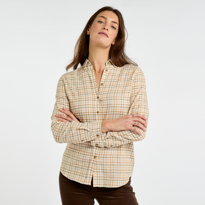 Cornflower Tattersall Check Shirt